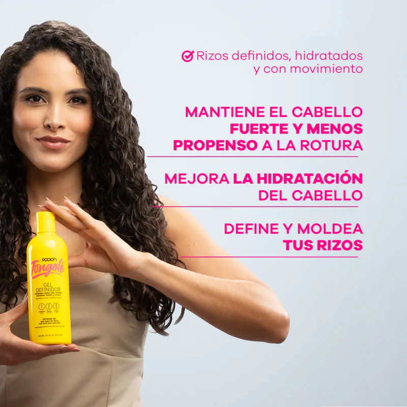 Gel-Beneficios Gel Definidor de Rizos Tongolé - Image 2