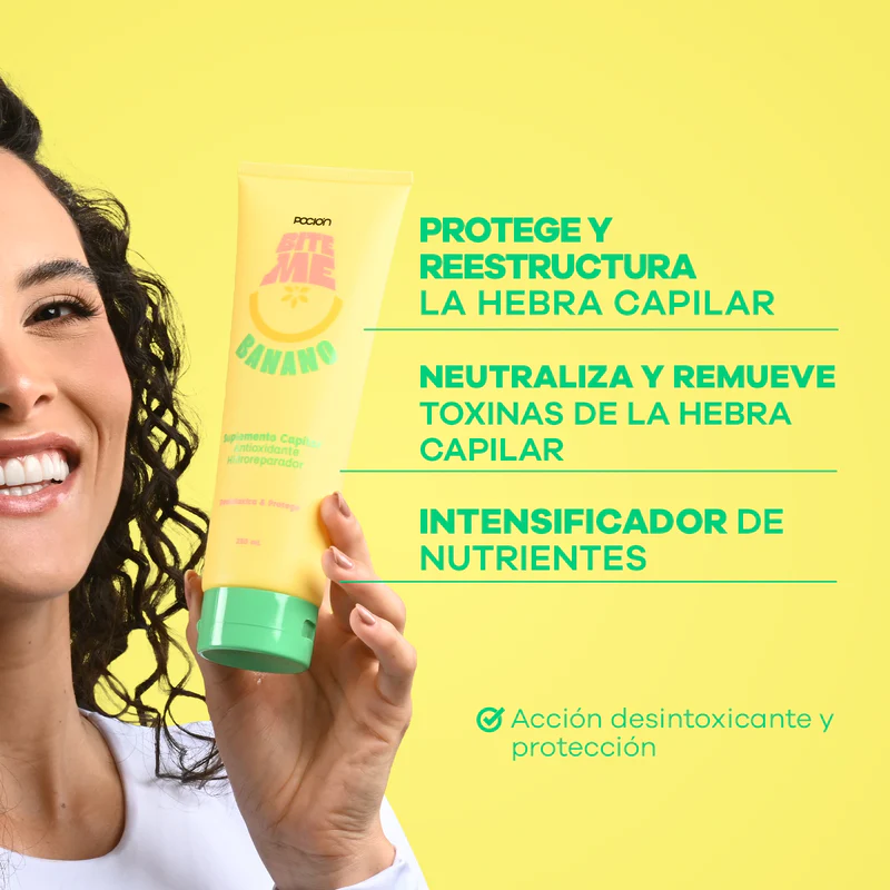 biteme-2-beneficios Suplemento Capilar de Banano - Image 2